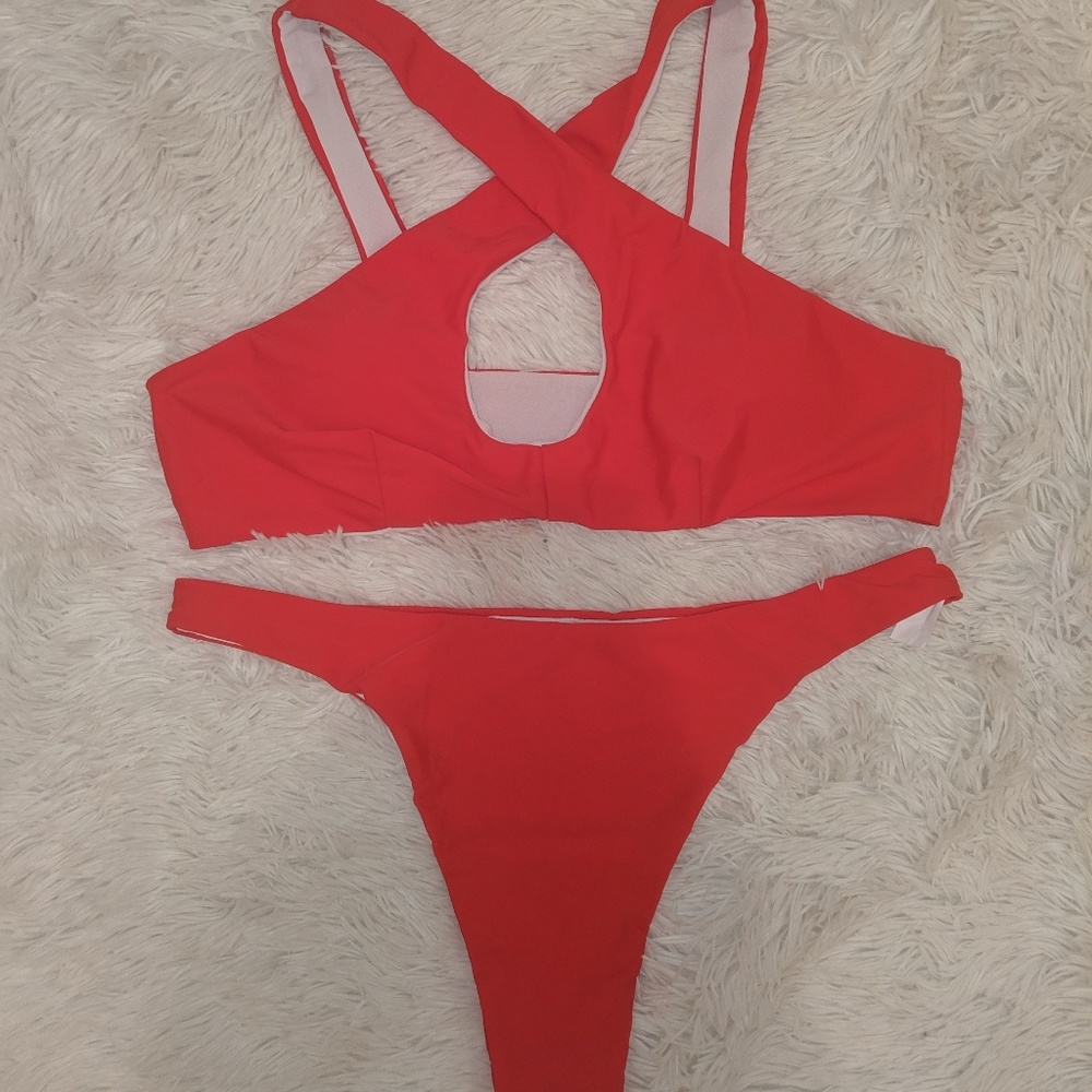 Red bikini